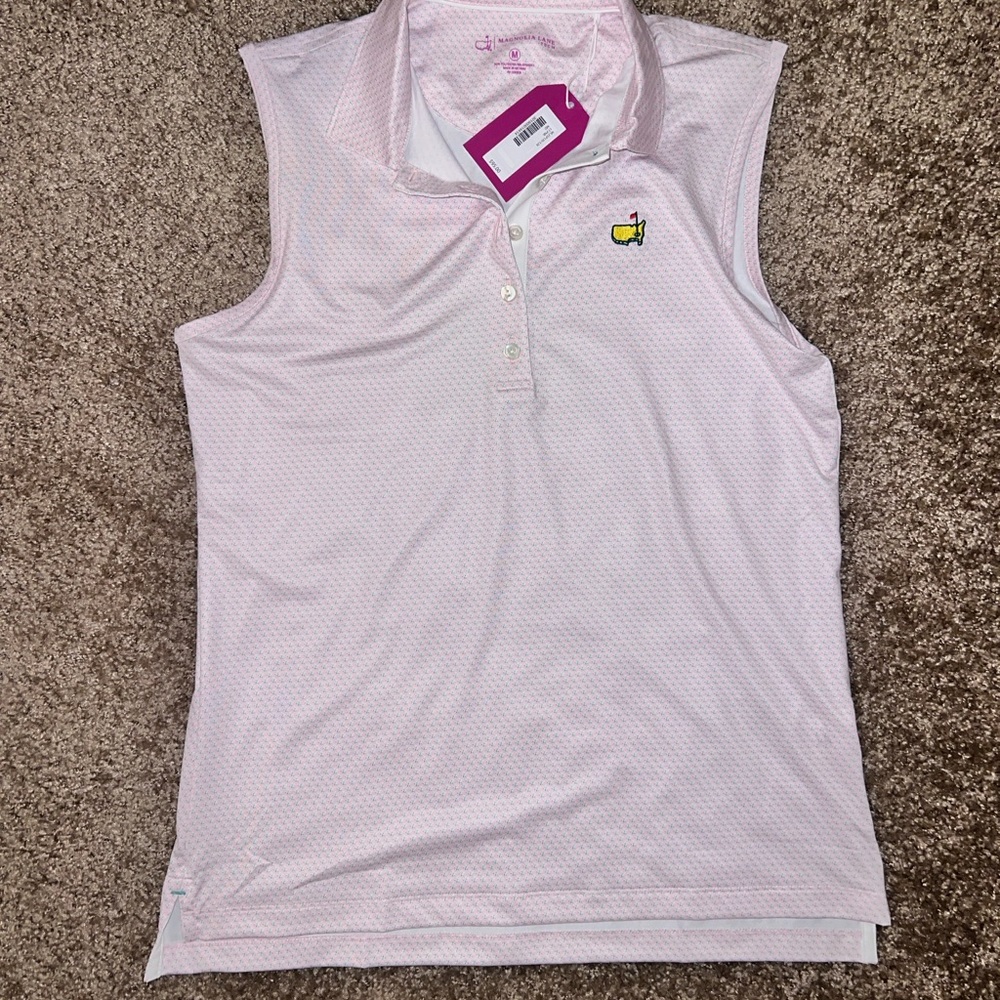 Magnolia Lane Pink Polo Shirt